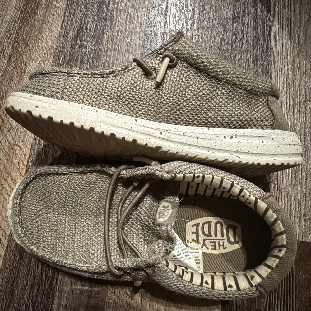Hey Dude Kids' Brown Sneakers